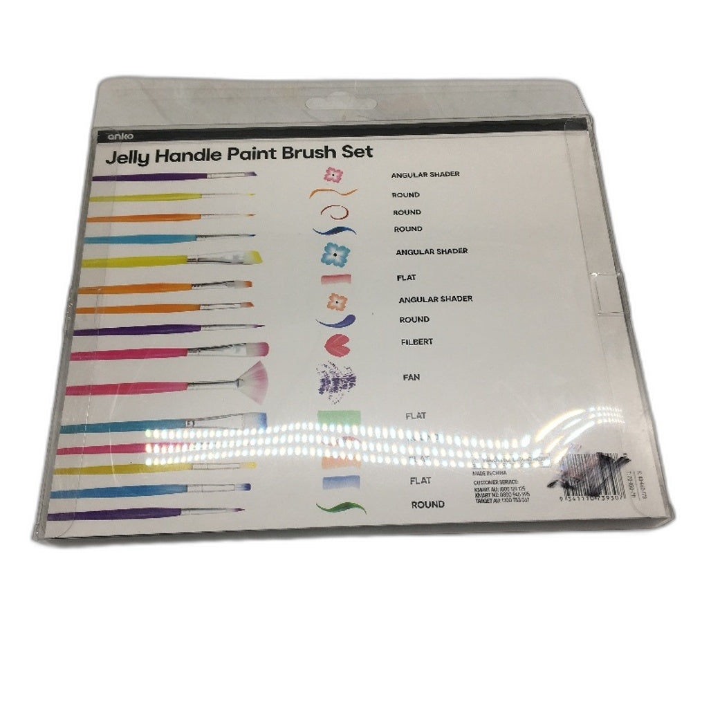 3 Pack Paint by Numbers, DIY Wooden Flower and 15 Piece Brush Set Art Bundle NEW