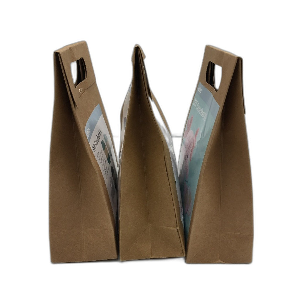 3 Pack Axolotl, Turtle and Cow DIY Crochet Art Kit NEW