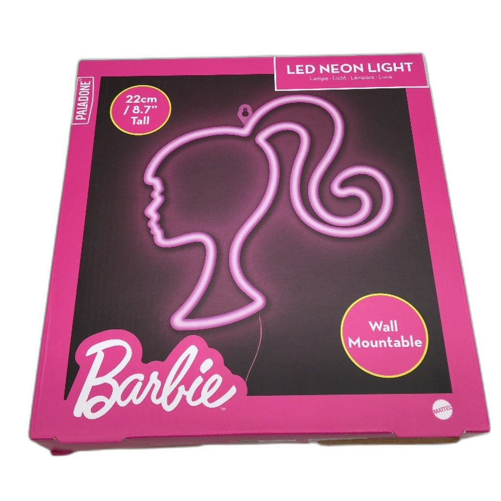 3 Pack Paladone Barbie Logo Desktop & Wall Mounted Home Decor LED Lights NEW