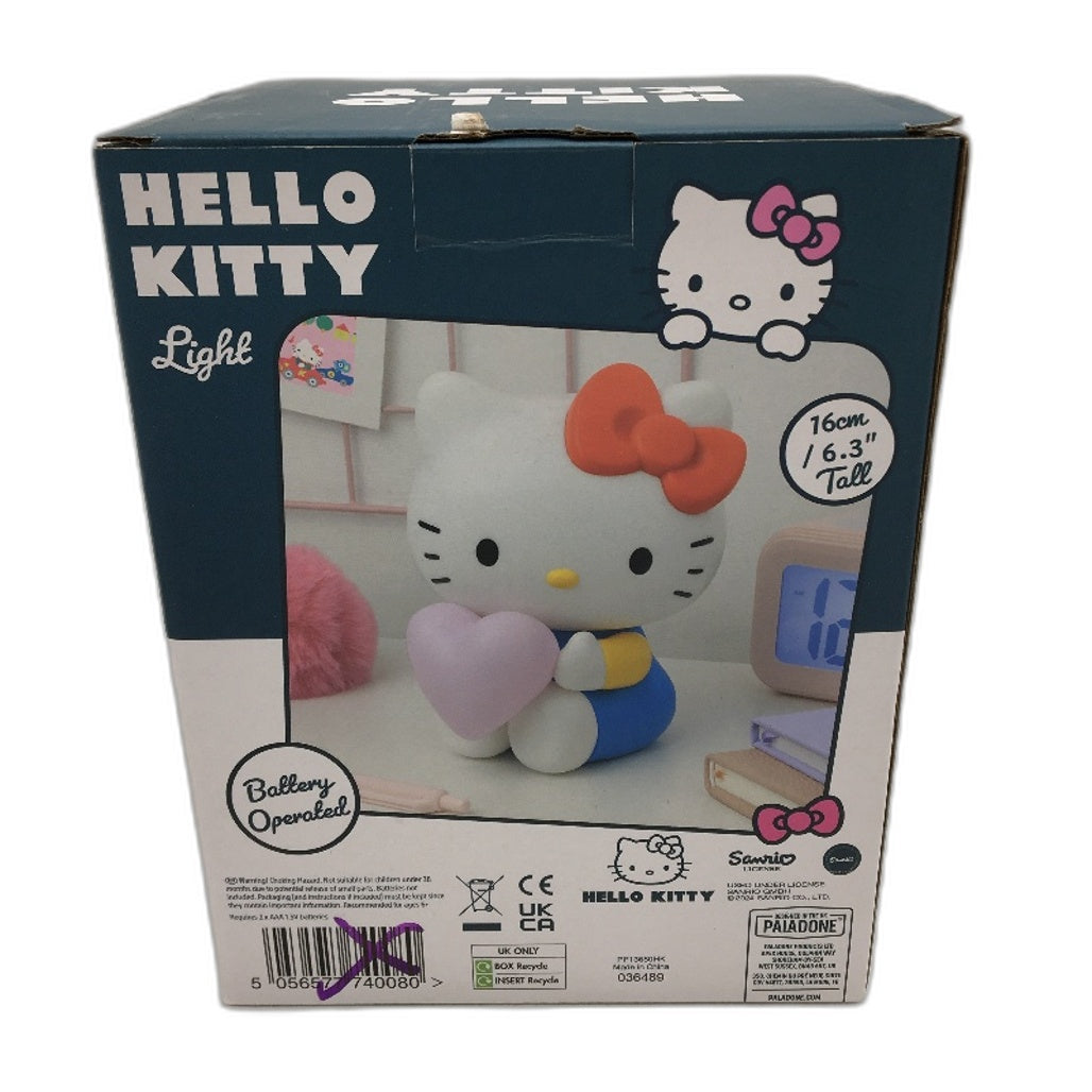 2 Pack Paladone Sanrio Hello Kitty 16cm Desktop Lamp and 80x30cm Desk Mat NEW