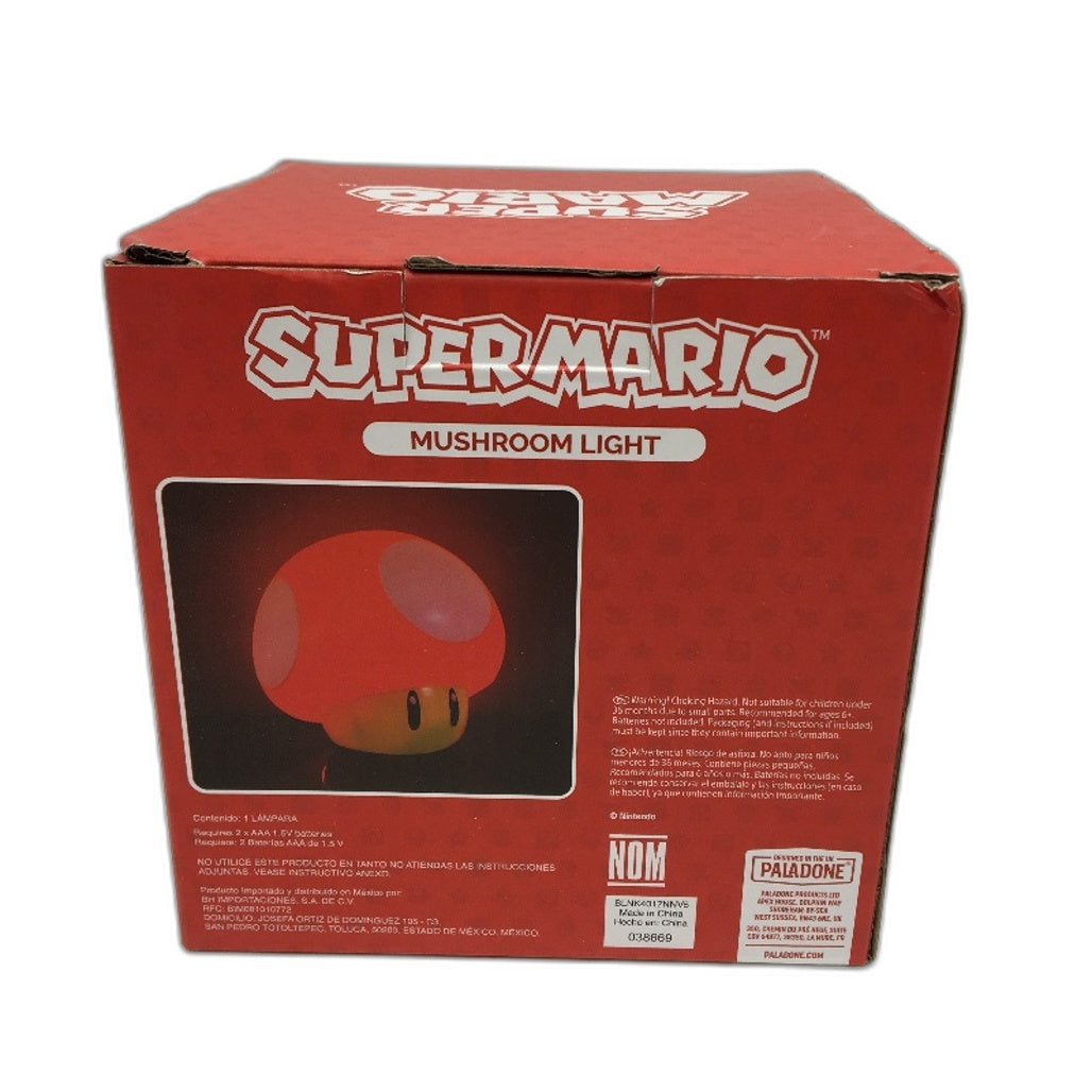 3 Pack Paladone Super Mario Mushroom & Green Shell Lights and Alarm Clock NEW