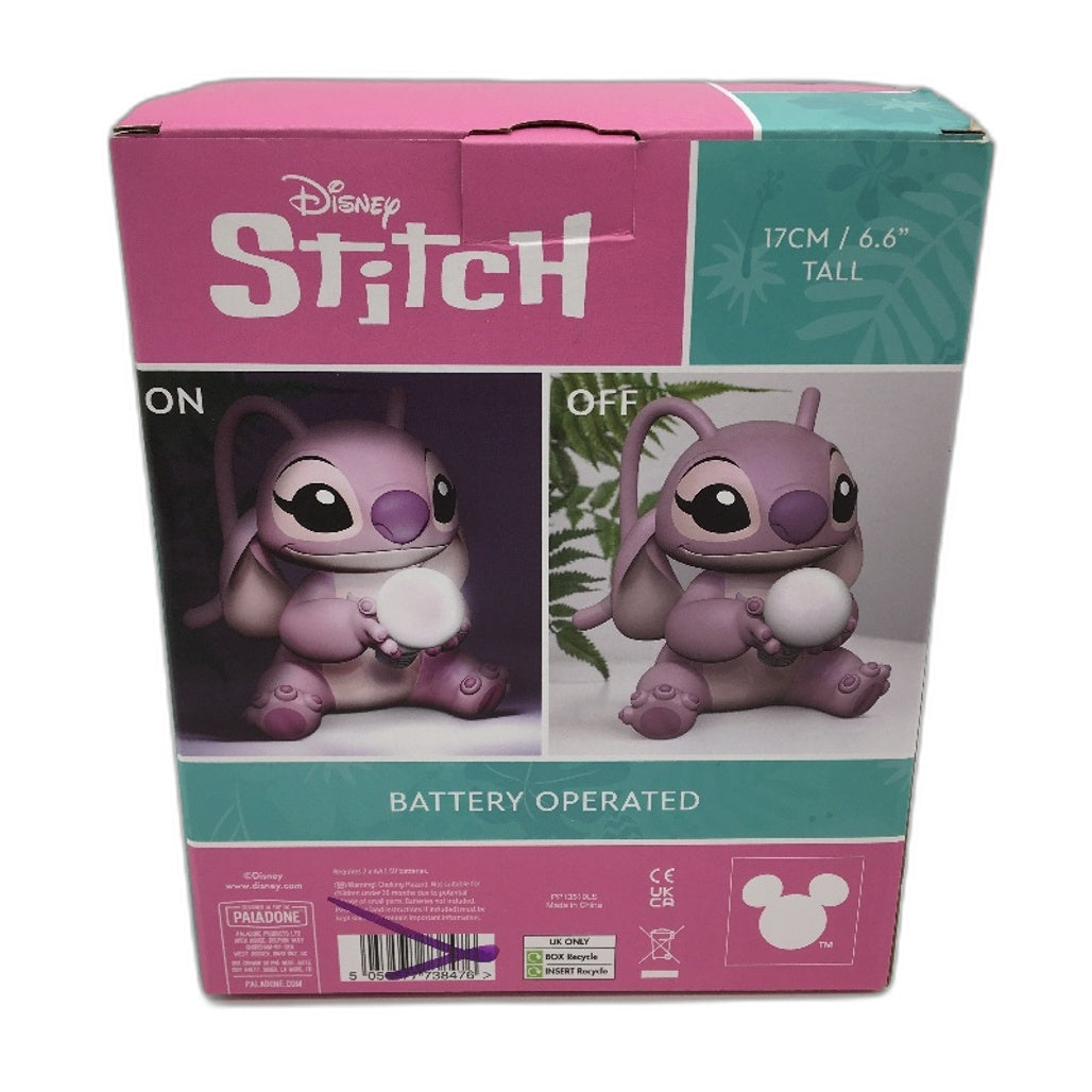 3 Pack Disney Stitch and Angel Desktop Home Decor Collectable Lights NEW