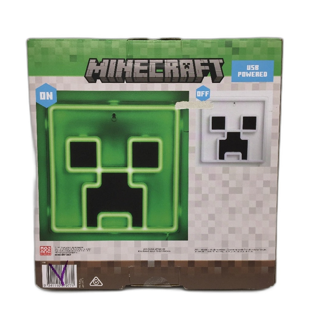 3 Pack Paladone Minecraft Desktop and Wall Mounted Home Decor Lights NEW