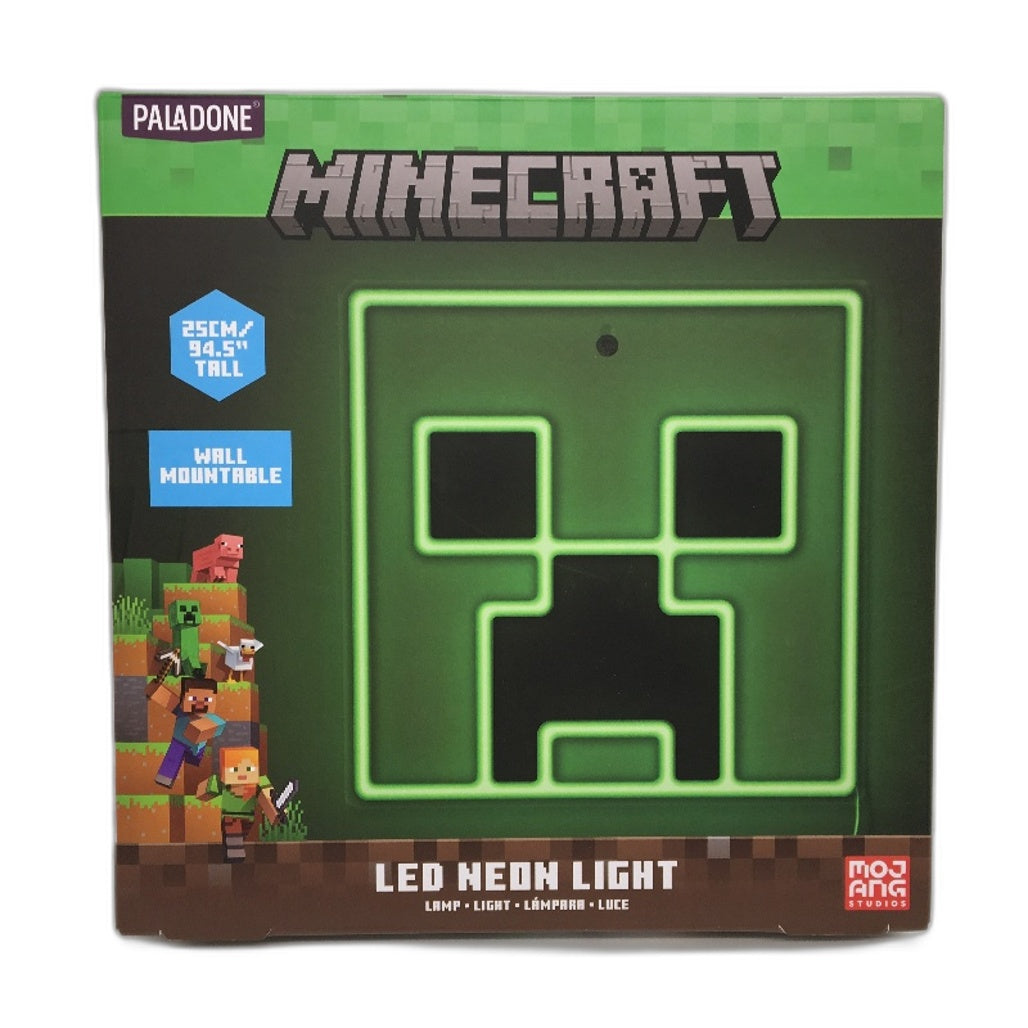 3 Pack Paladone Minecraft Creeper, Torch Light and Pen Holder Nightlight NEW