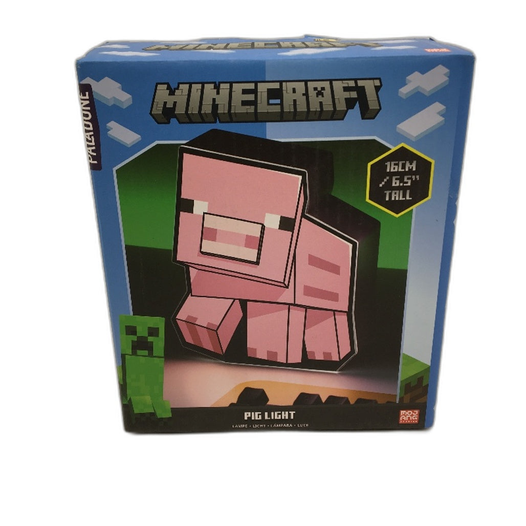 3 Pack Paladone Minecraft Pig & Torch Light and Travel Tablet Cushion NEW