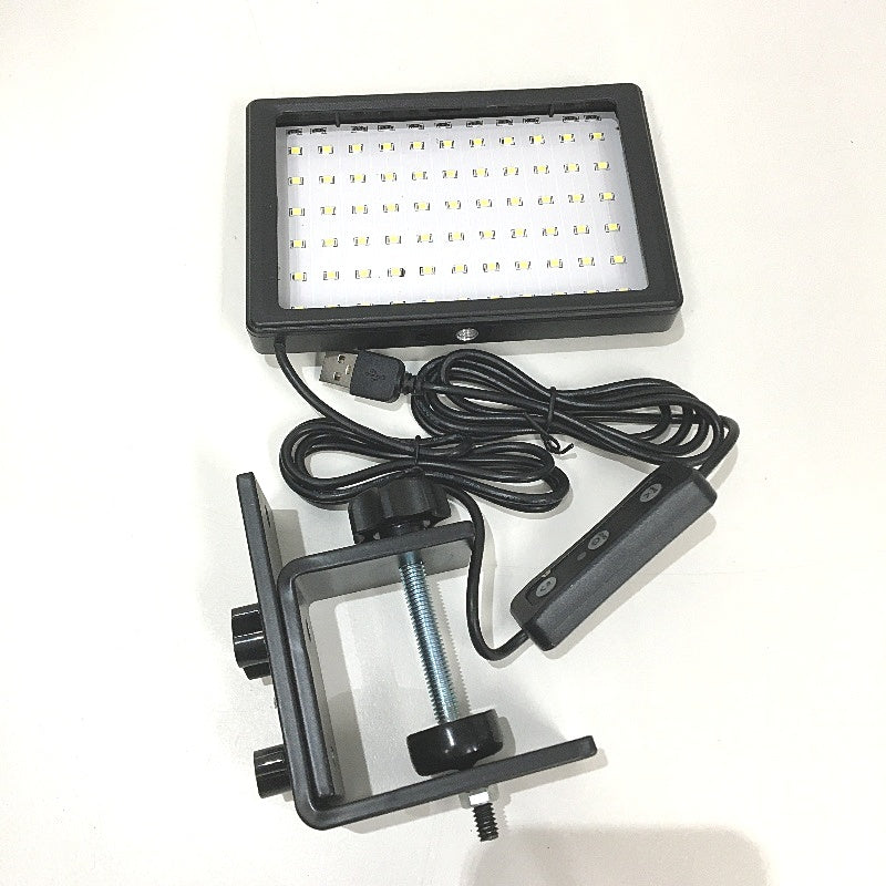 Gamers Streaming Light with Adjustable Desk Clamp incl x3 Colour Filters NEW