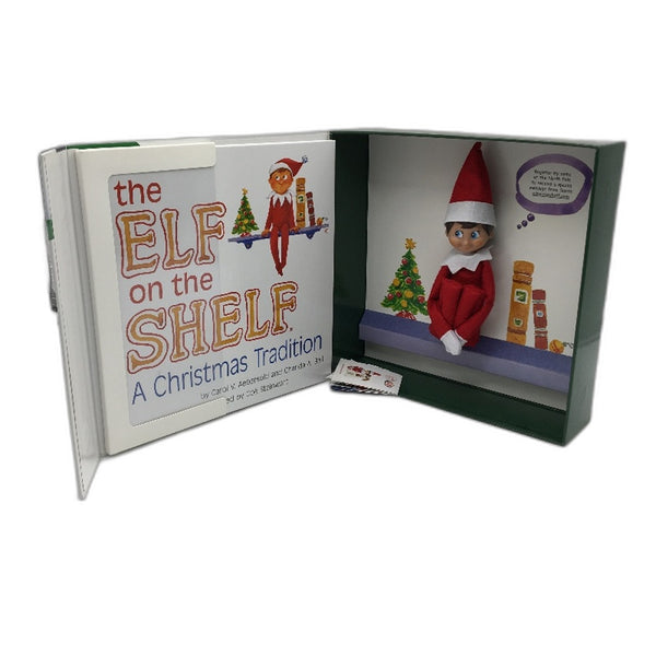 The Elf on the Shelf A Christmas Tradition Box Set Light Tone Boy Version NEW