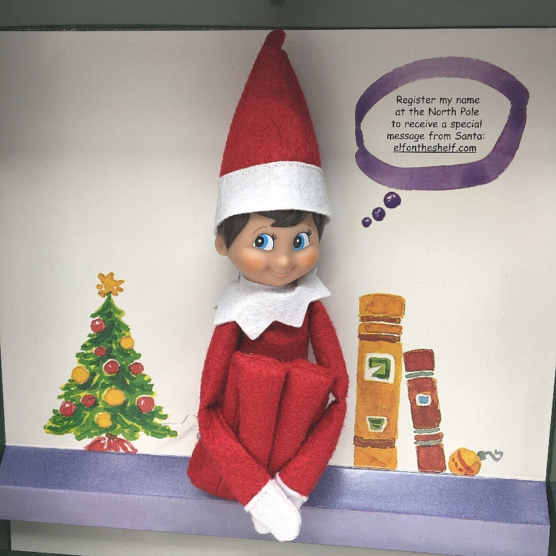 The Elf on the Shelf A Christmas Tradition Box Set Light Tone Boy Version NEW
