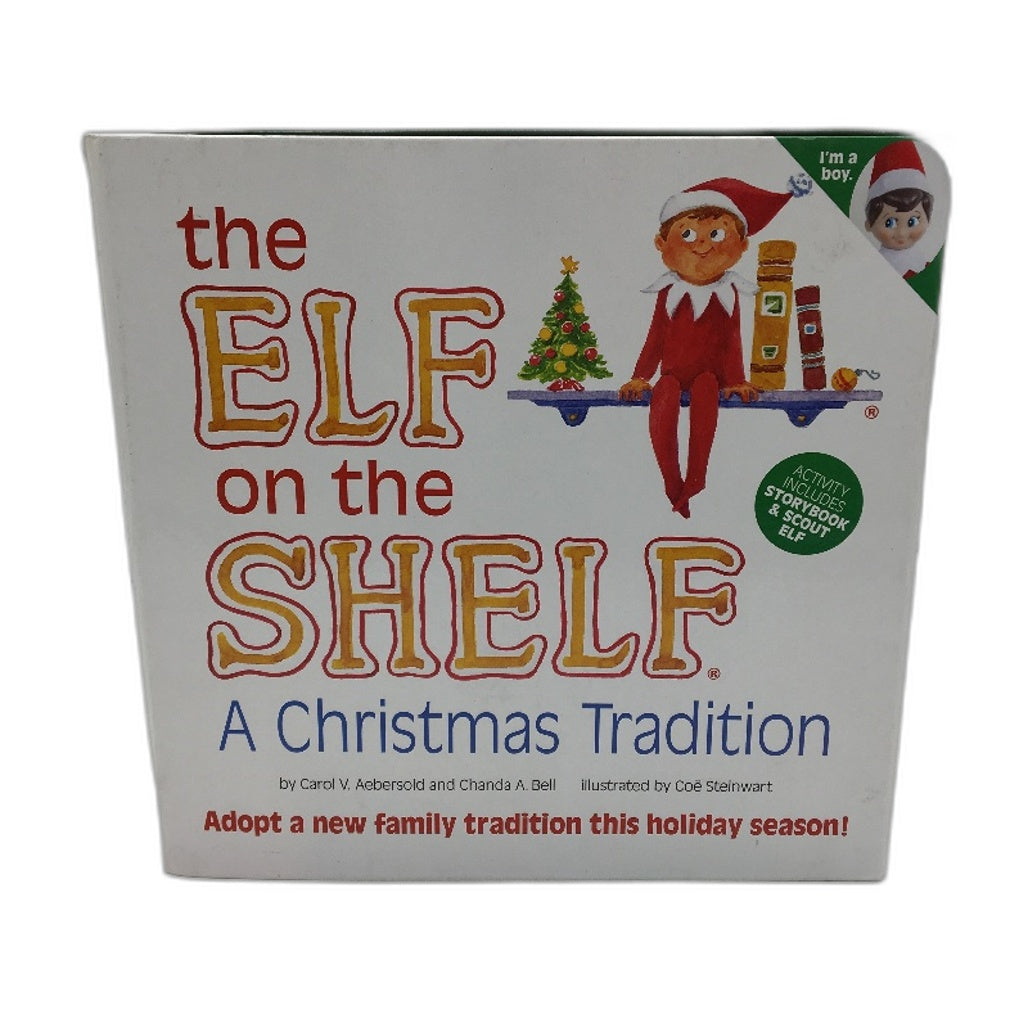 The Elf on the Shelf A Christmas Tradition Box Set Light Tone Boy Version NEW