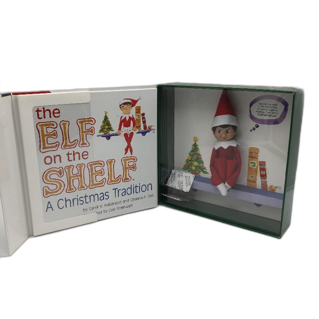 The Elf on the Shelf A Christmas Tradition Box Set Light Tone Girl Version NEW