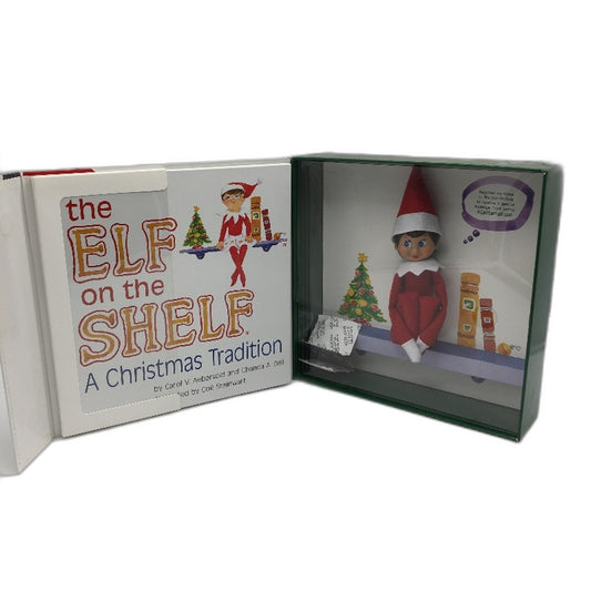 The Elf on the Shelf A Christmas Tradition Box Set Light Tone Girl Version NEW