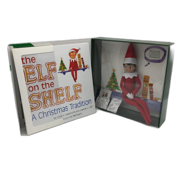 The Elf on the Shelf A Christmas Tradition Box Set Light Tone Boy Version DEMO