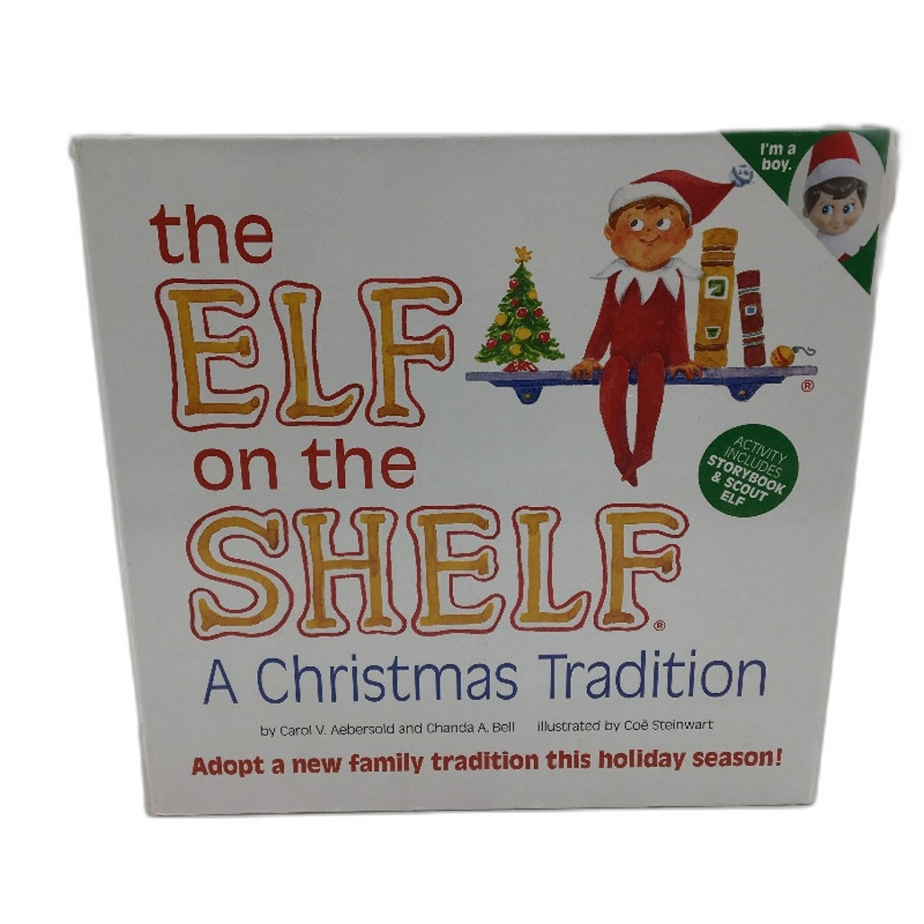 The Elf on the Shelf A Christmas Tradition Box Set Light Tone Boy Version DEMO