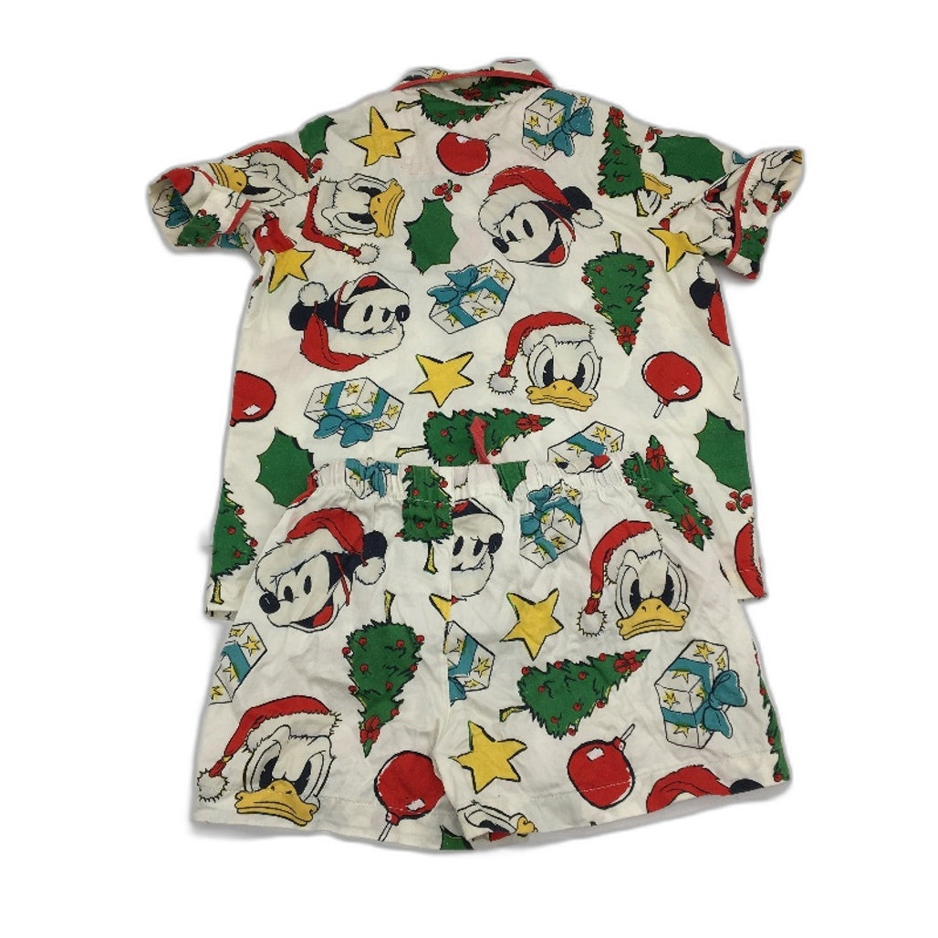 Peter Alexander Junior Mickey Mouse and Friends Shortie PJ Set Boys Size 4 NEW