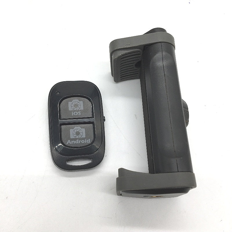 Sensyne 64 Inch 2 in 1 Phone and Camera Holder Black Tripod with Remote NEW