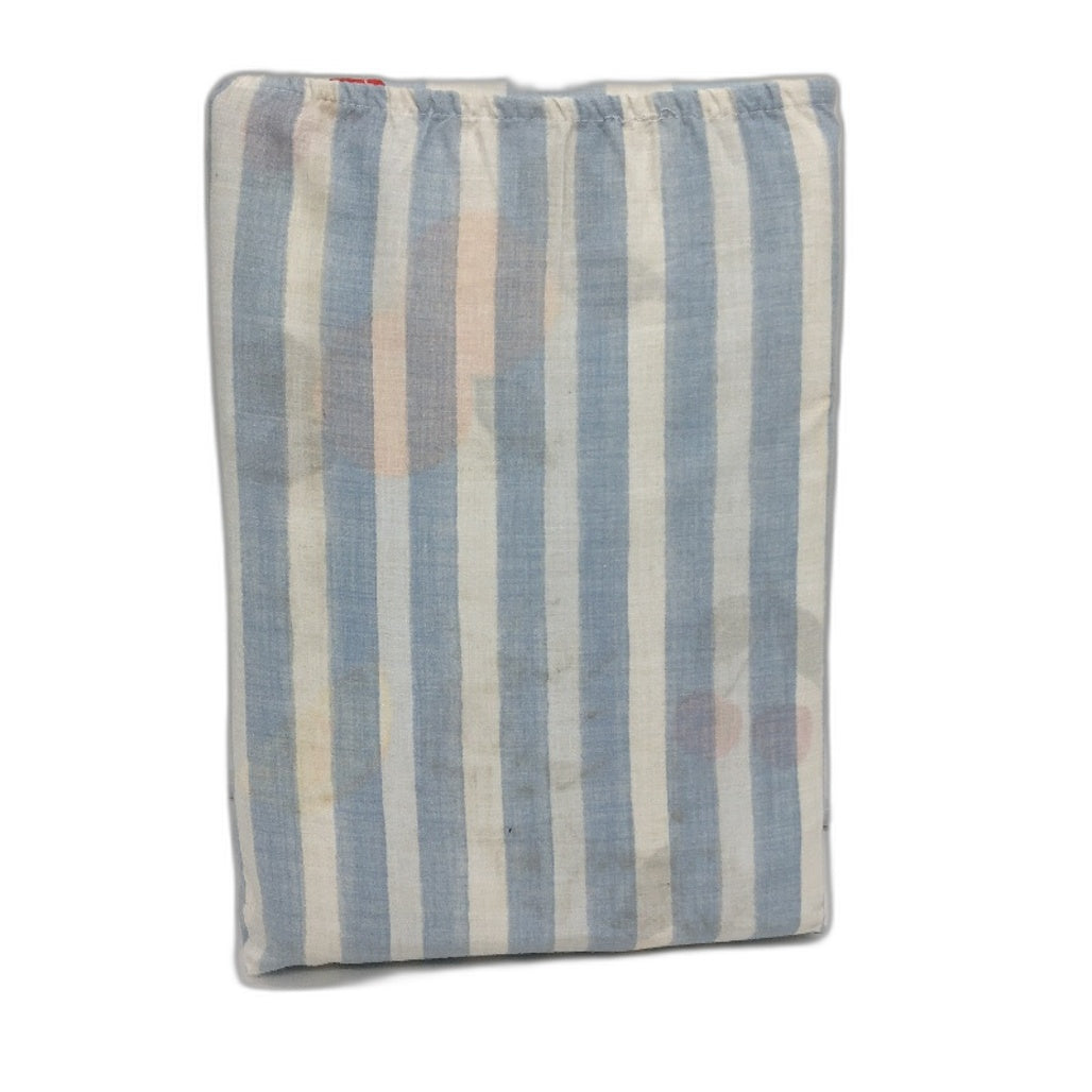 Easy Care Blue Sorrento Fruit Reversible Cotton Rich Quilt Cover Set QUEEN NEW