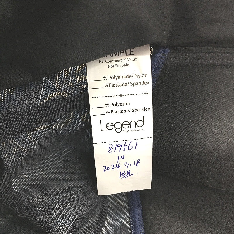 Myer Blue Floral Patterned Padded Swimsuit One-Piece Ladies Size 10