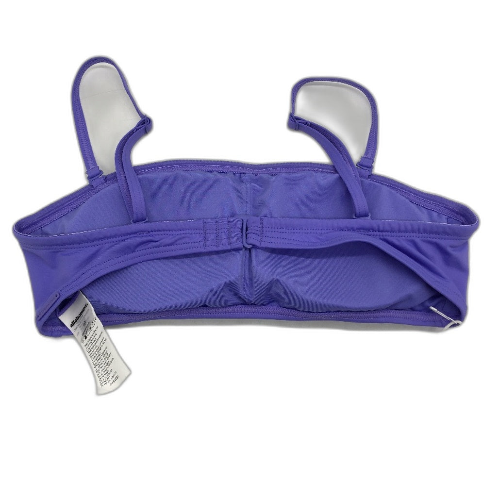 AllAboutEve Purple Detachable Straps Bandeau Bikini Top Ladies Size 10