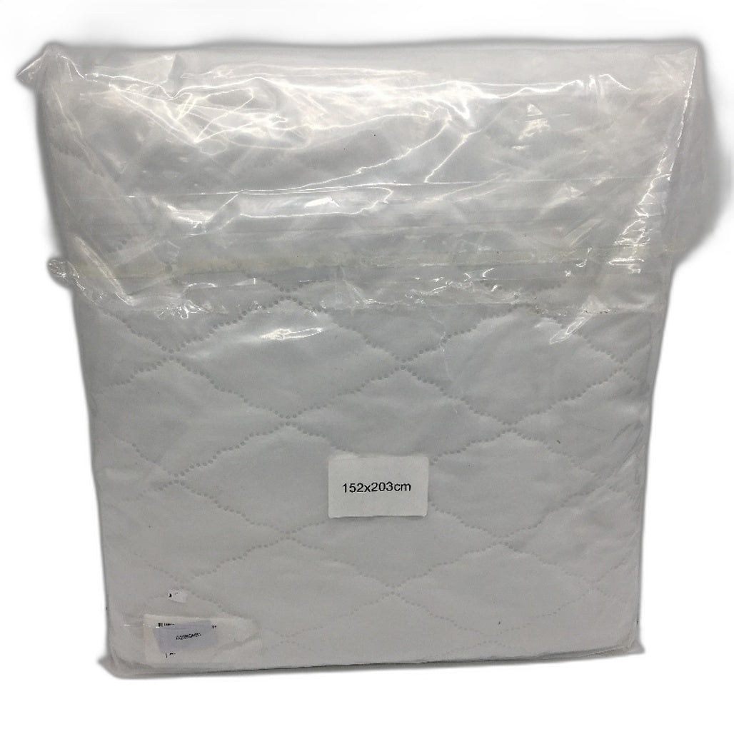 Jomwen Quilted Waterproof Mattress Protector Fitted Bed Cover QUEEN 152x203cm