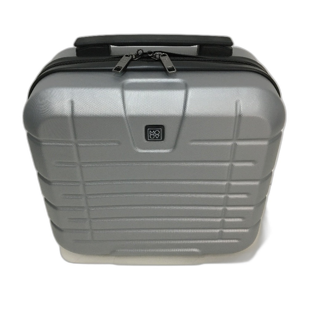 3 Pcs Silver Grey Hardshell Suitcase & Carry On Case Travel Luggage Set TSA Lock