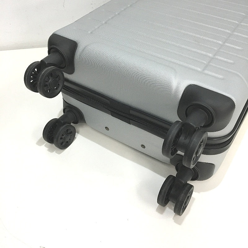 2 Pcs Matte Grey Hardshell Suitcase & Carry On Case Travel Luggage Set TSA Lock