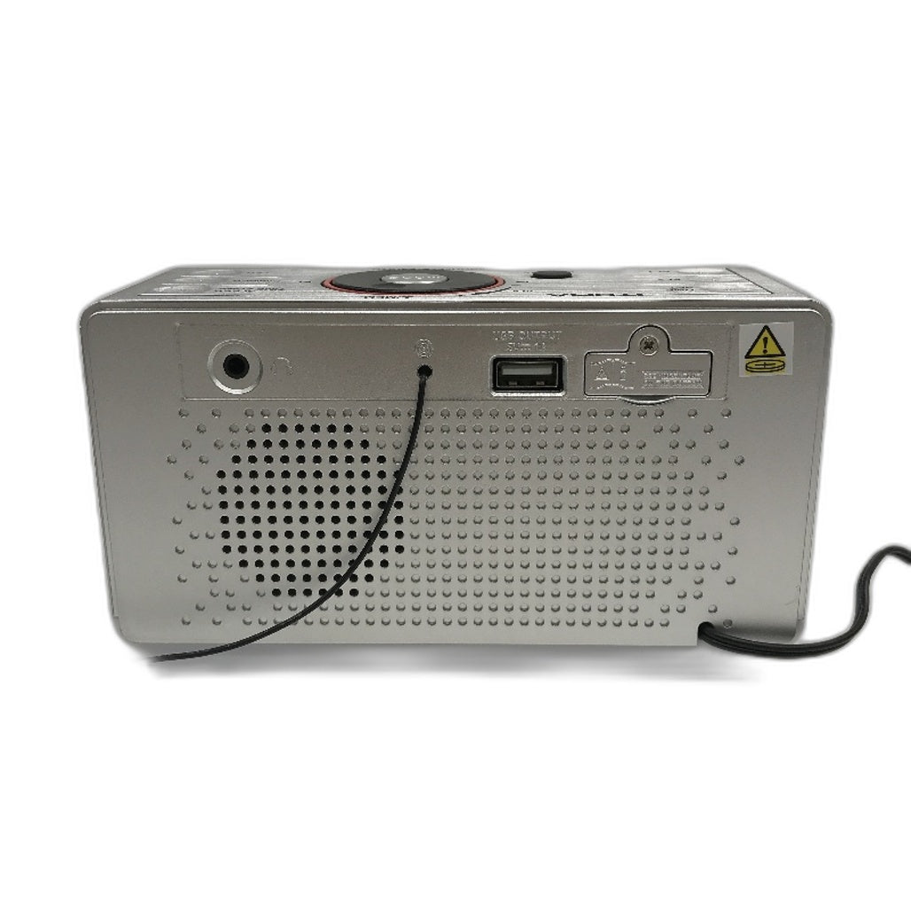 iToma Alarm Clock Radio With Bluetooth FM Radio Large LED Display USB Charging