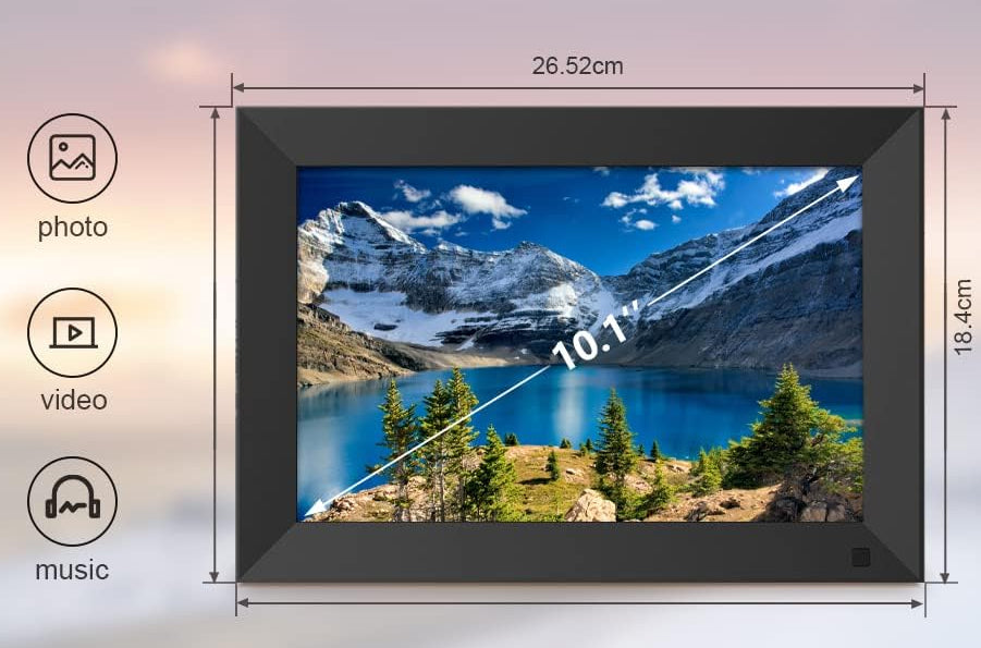 Digital Photo Frame HD Advertising Picture Image Video Preview Electronic Frame