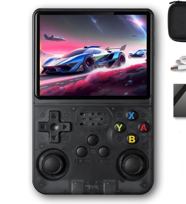 Handheld Game Console 3.5 Inch Screen Gaming Preinstalled Emulator System R36S