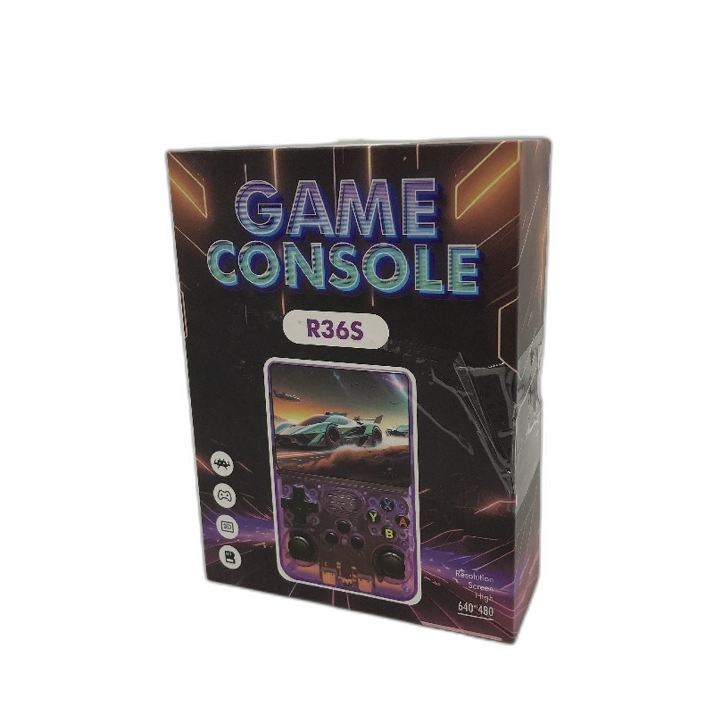 Handheld Game Console 3.5 Inch Screen Gaming Preinstalled Emulator System R36S