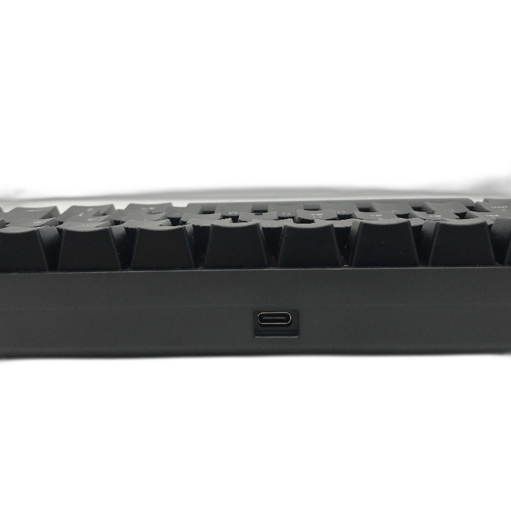 Wireless Gaming Keyboard 60% Mechanical Compact Game Keyboard Black RGB Lights