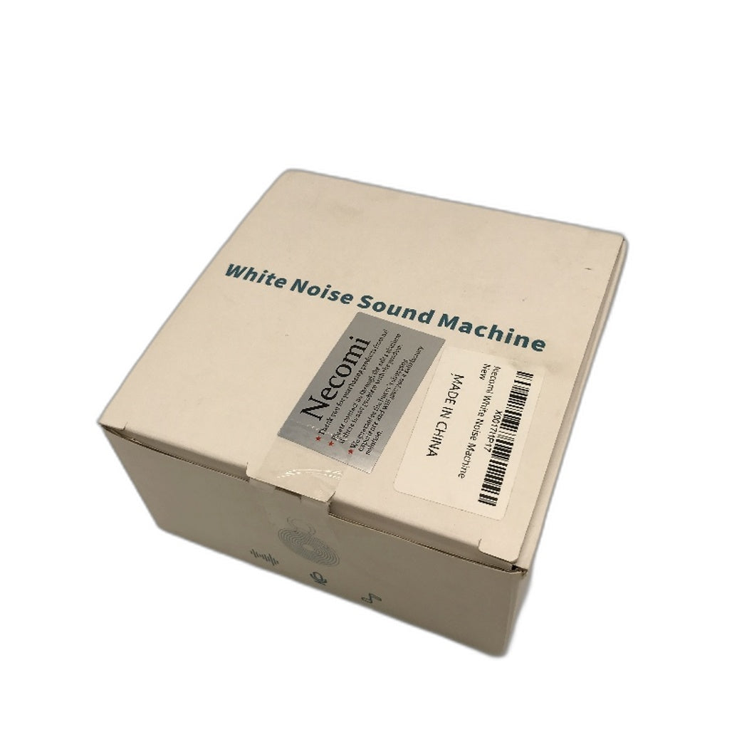 Necomi White Noise Machine & Night Light Wireless Speaker Sleep Timer