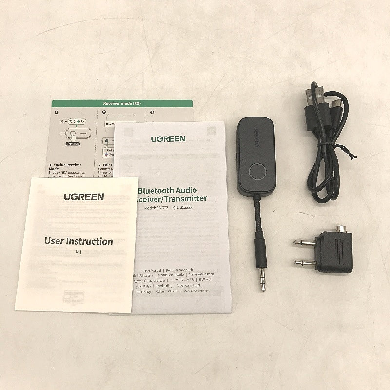 UGREEN Airplane Bluetooth 5.3 Transmitter Adapter For Headphones & Airpods