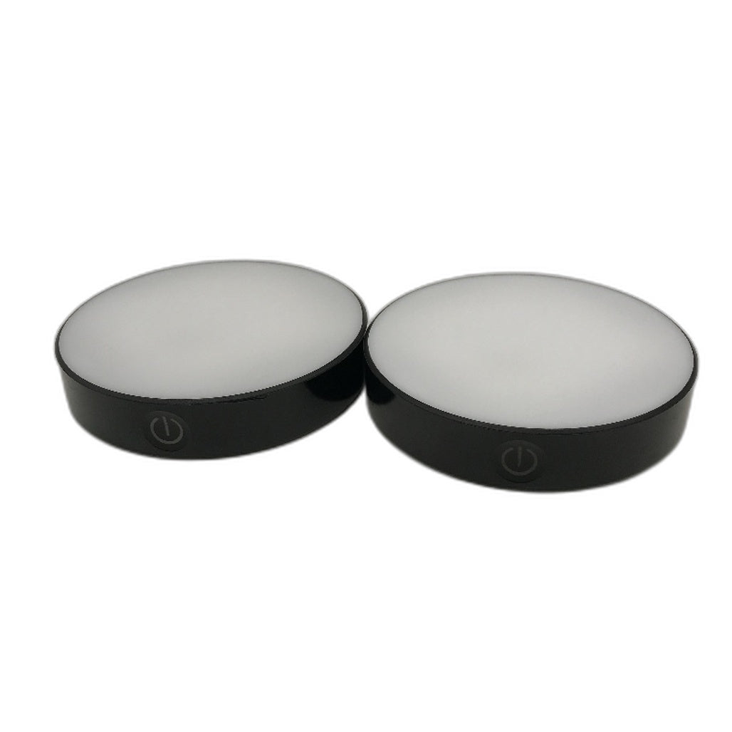 WILLED Tap Light Rechargeable 6000K Dimmable Touch Night Light LED Puck Lights