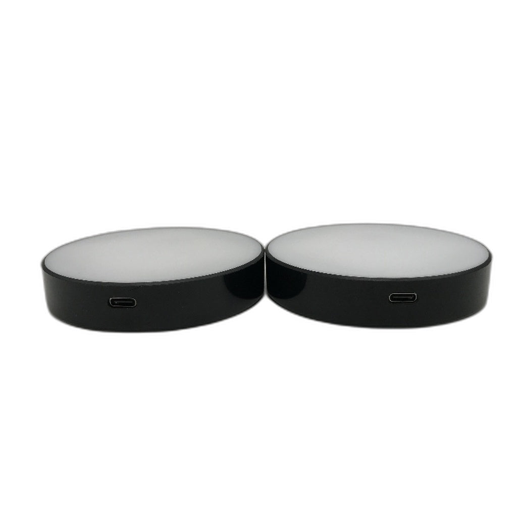 WILLED Tap Light Rechargeable 6000K Dimmable Touch Night Light LED Puck Lights