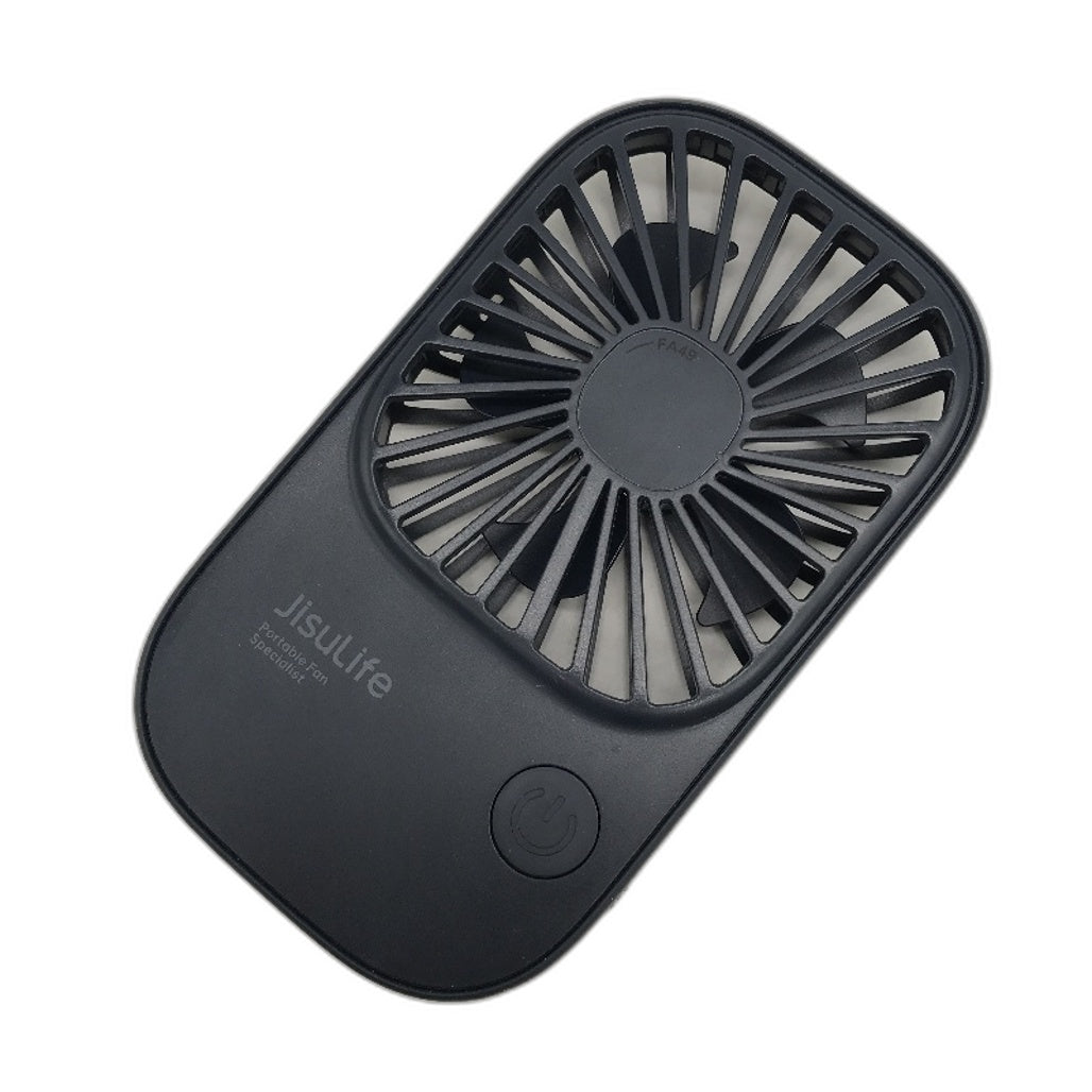 JISULIFE Handheld Mini Fan Ultra Slim Portable Hand Cooling Fan USB Rechargeable