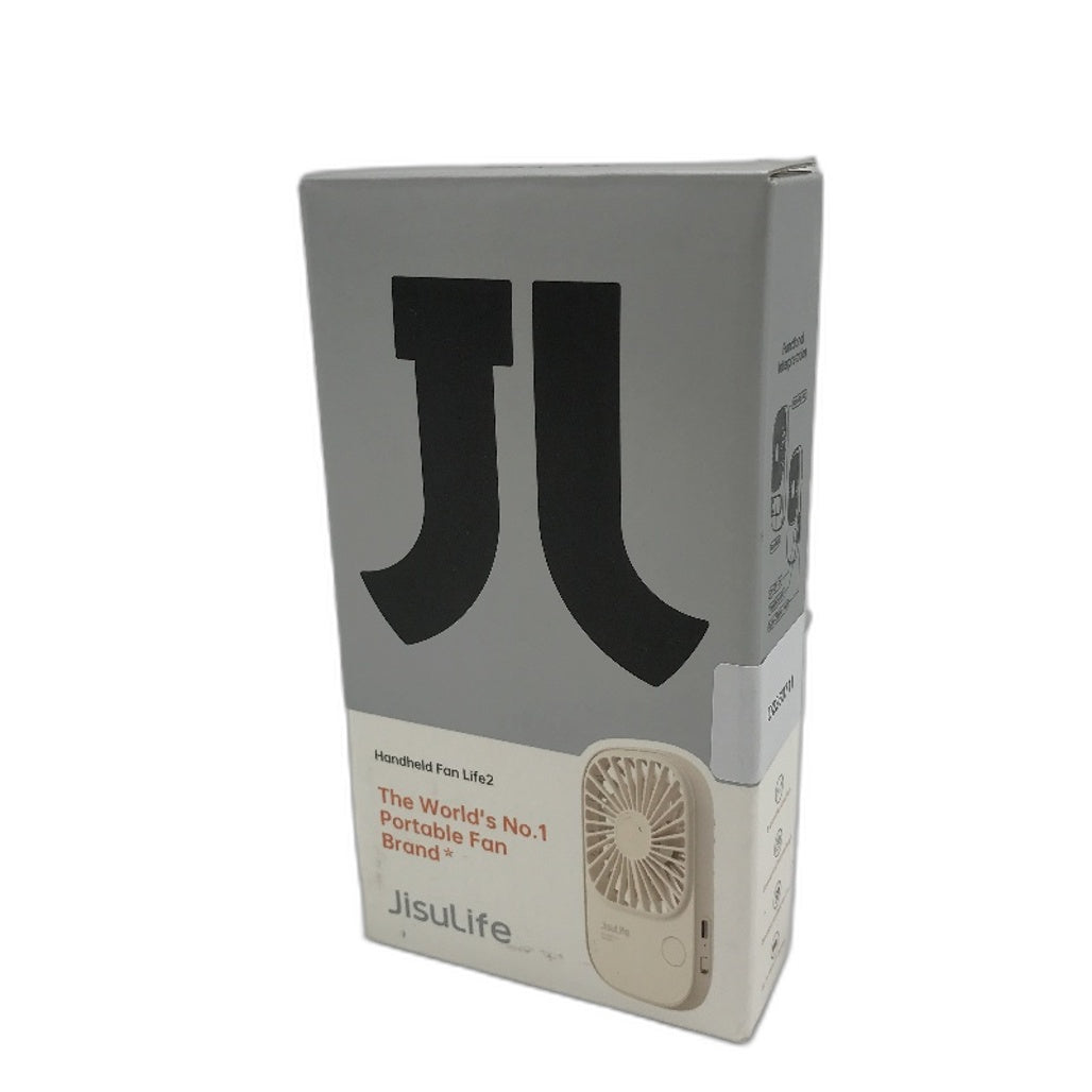 JISULIFE Handheld Mini Fan Ultra Slim Portable Hand Cooling Fan USB Rechargeable