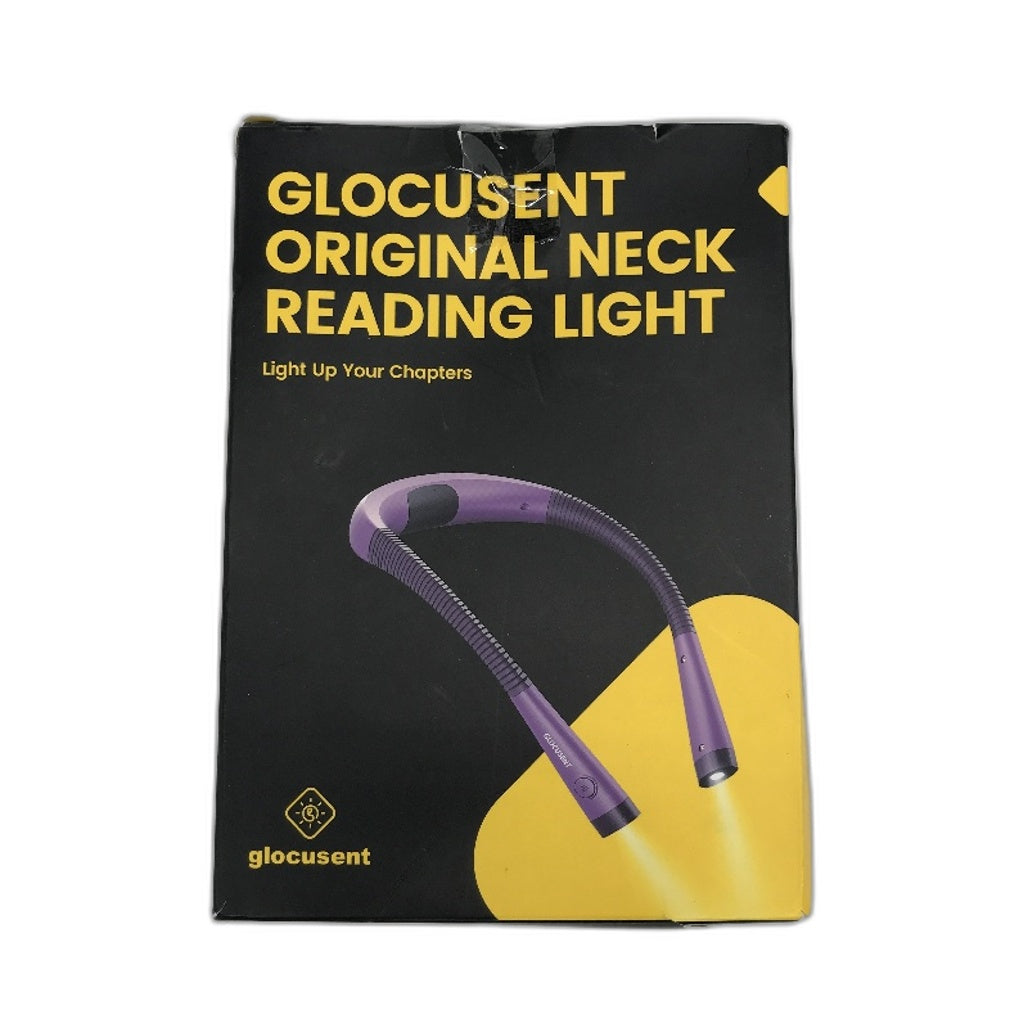 Glocusent LED Neck Reading Wearable Book Light With Timer 3 Brightness Levels