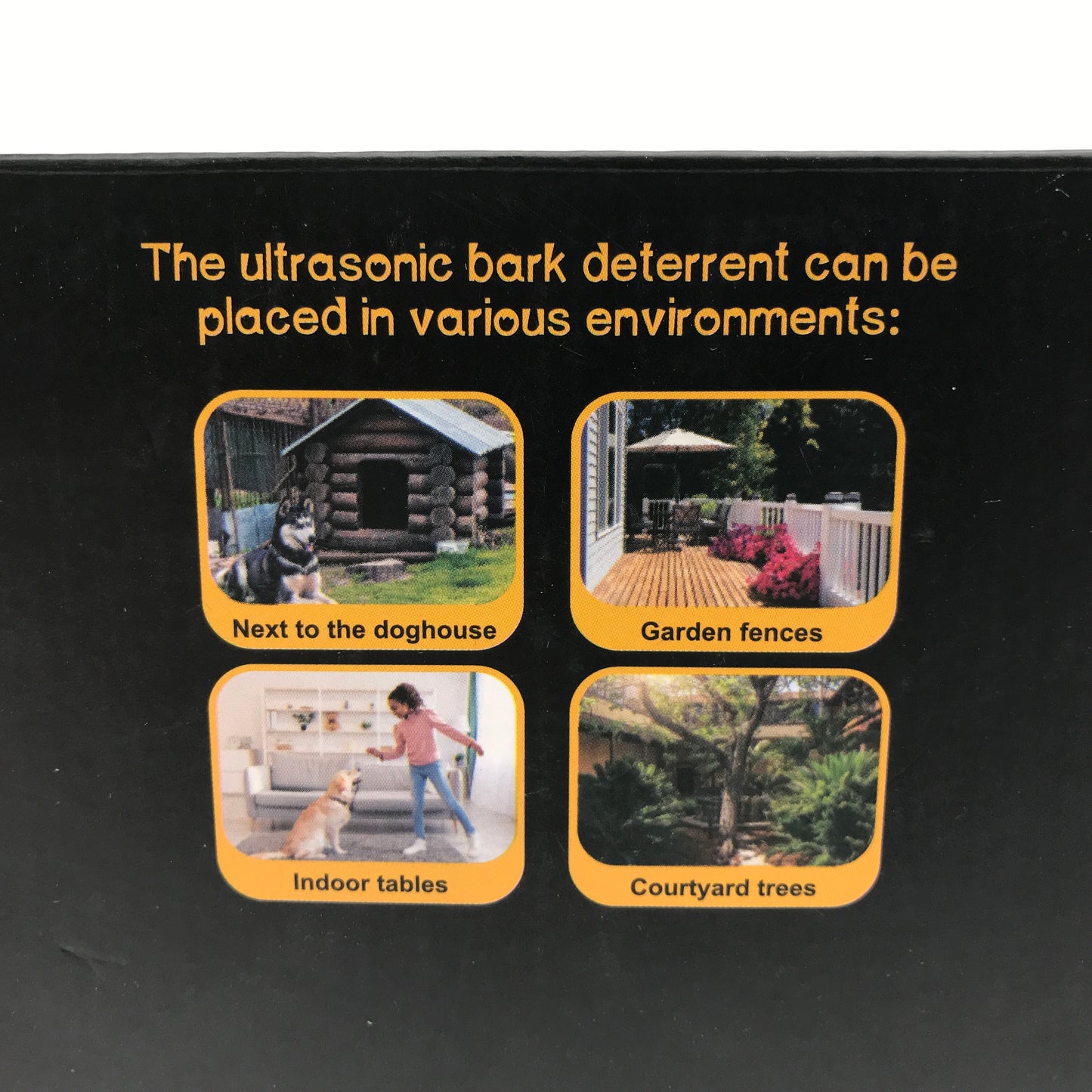 Anti-Barking Device For Dogs 33FT Humane Ultrasonic Dog Bark Deterrent