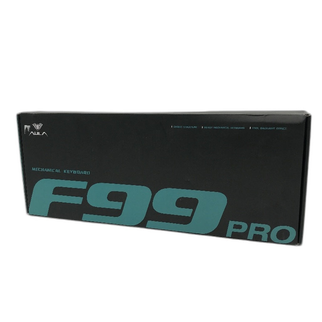 EPOMAKER X Aula Wireless Gaming Mechanical Keyboard White & Blue RGB Lights