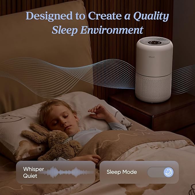 LEVOIT Air Purifier HEPA & Carbon Filter With Timer Quiet Sleep Mode Core300 NEW