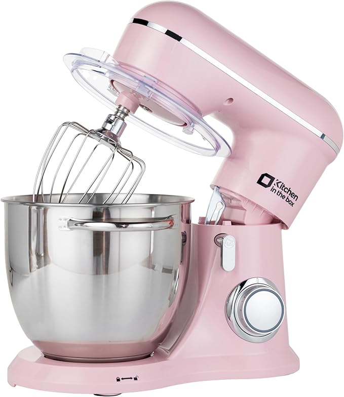 Kitchen In The Box Stand Mixer 1300W Adjustable Speed Dough Beater Whisk NEW