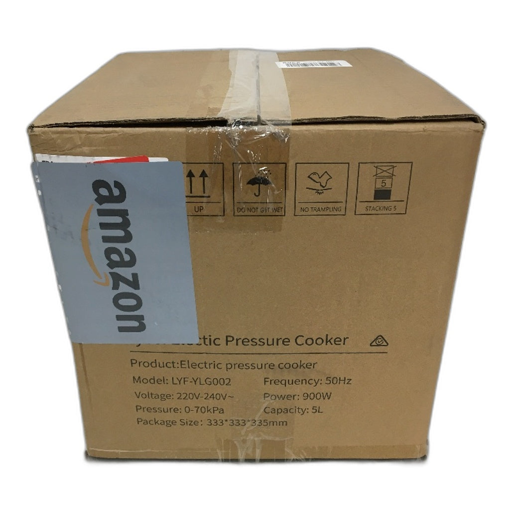 Lyeef Electric Pressure Cooker 5L Rice Cooker Knob Control Non Stick Pot NEW