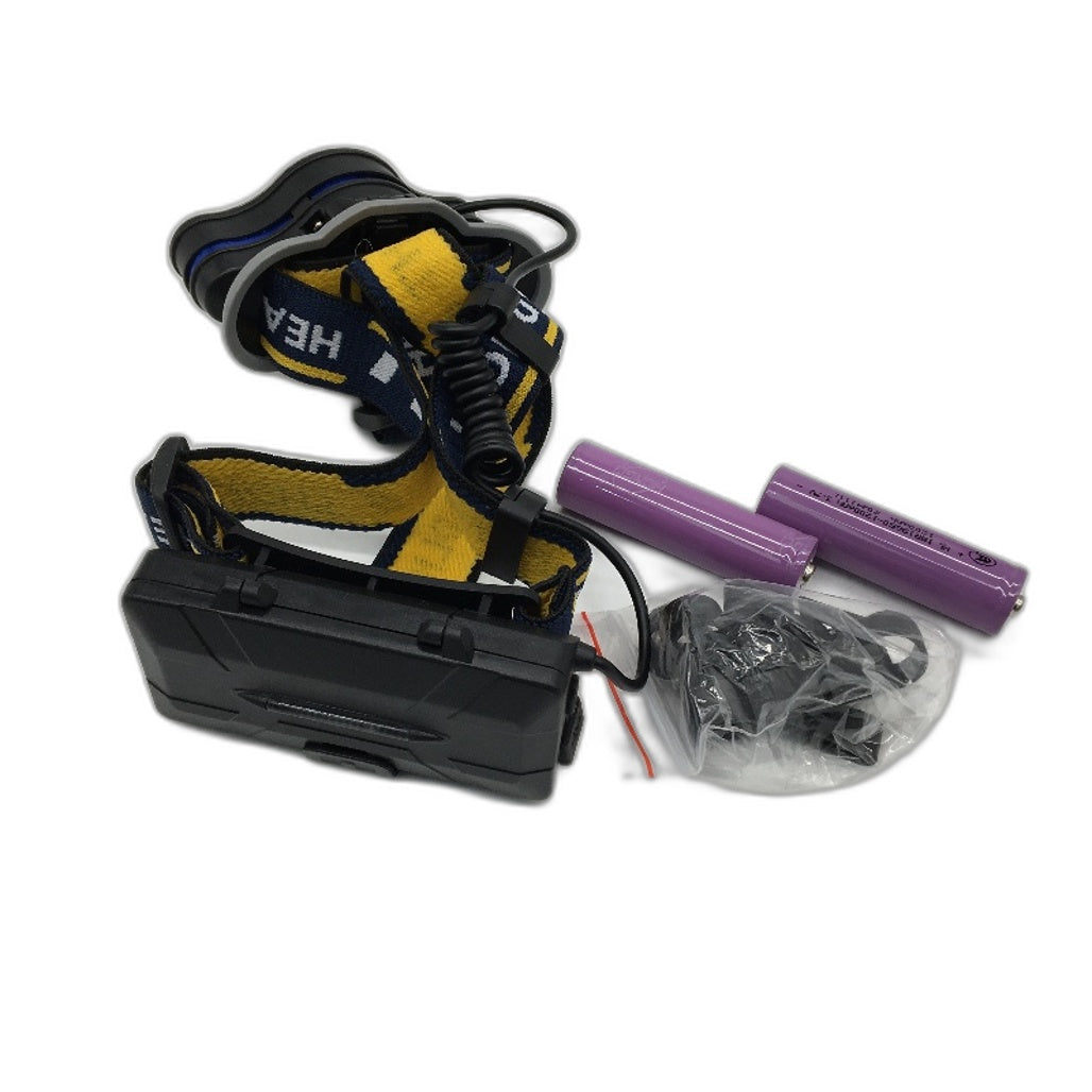 Rechargeable Headlight Headlamp 8 Modes Flash Light Torch Camping Fishing NEW