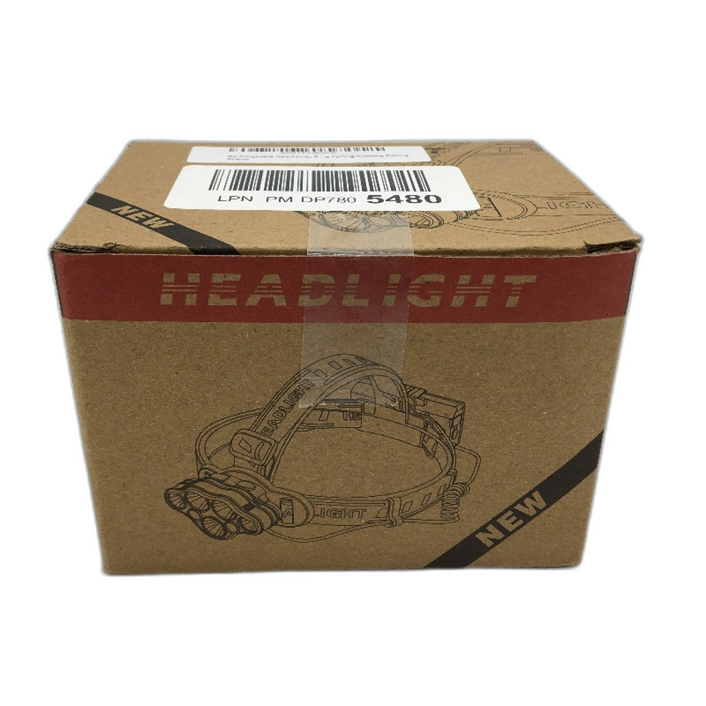 Rechargeable Headlight Headlamp 8 Modes Flash Light Torch Camping Fishing NEW