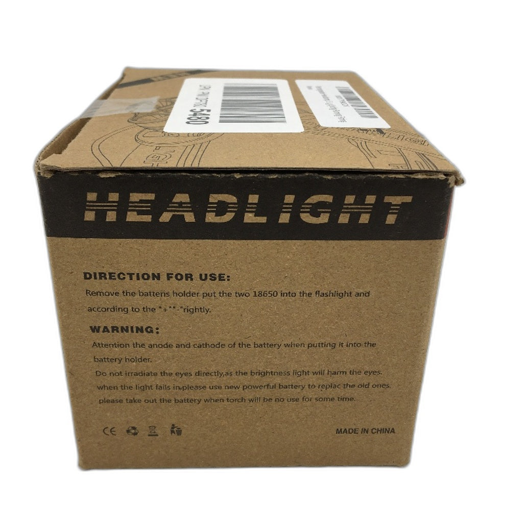 Rechargeable Headlight Headlamp 8 Modes Flash Light Torch Camping Fishing NEW