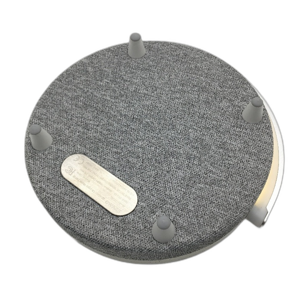 EZVALO Wireless Charger Bluetooth Speaker Lamp Dimmable LED Night Light Gift NEW