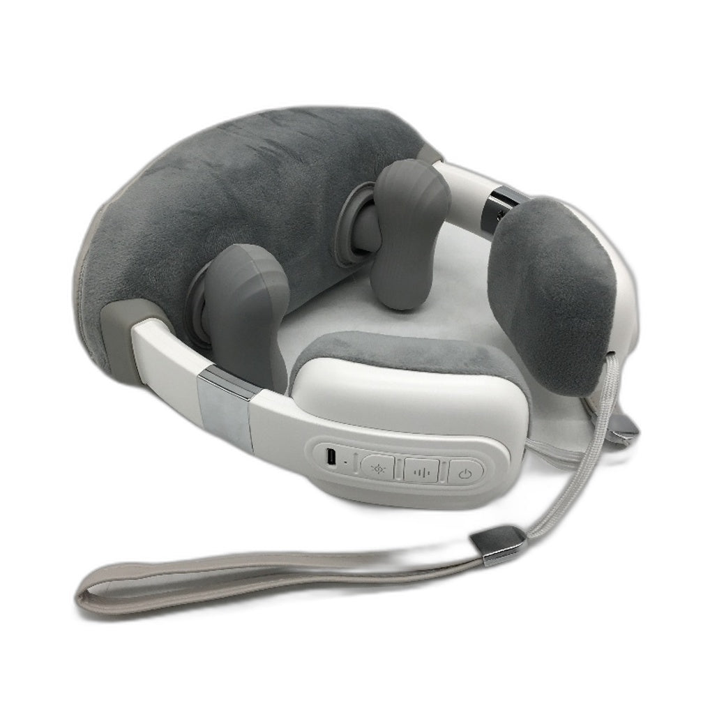 Lyeef Wearable Wrap Around Neck Relax Massager Adjustable Mode Pain Relief NEW