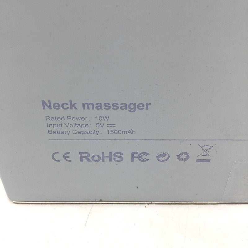 Lyeef Wearable Wrap Around Neck Relax Massager Adjustable Mode Pain Relief NEW