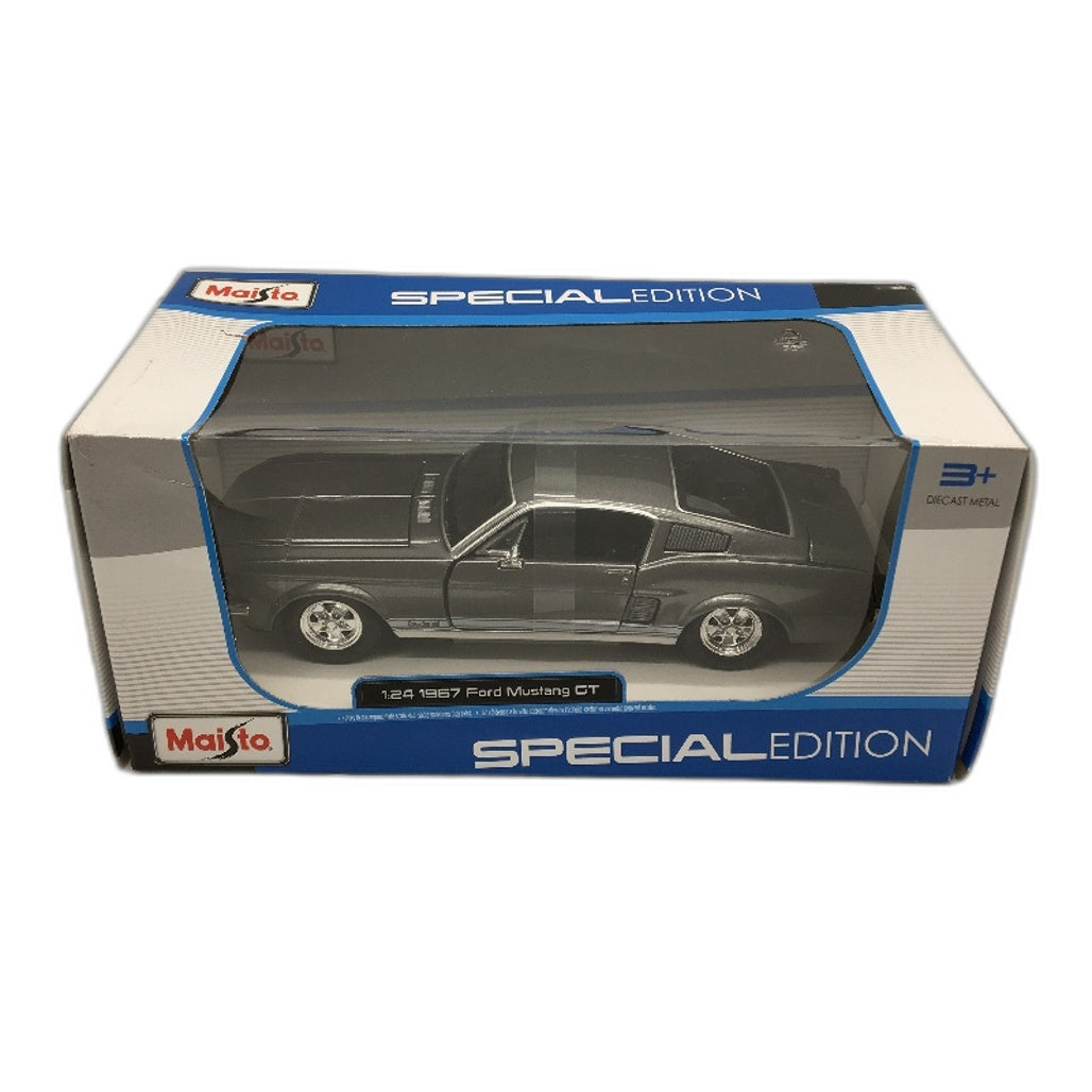 Maisto Special Edition 1:24 1967 Ford Mustang GT Diecast Toy Car Age 3+ NEW