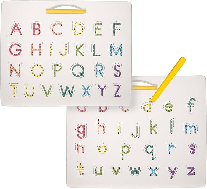 Magpad Magnetic ABC Alphabet Letters Learning Writing Board Educational Toy NEW